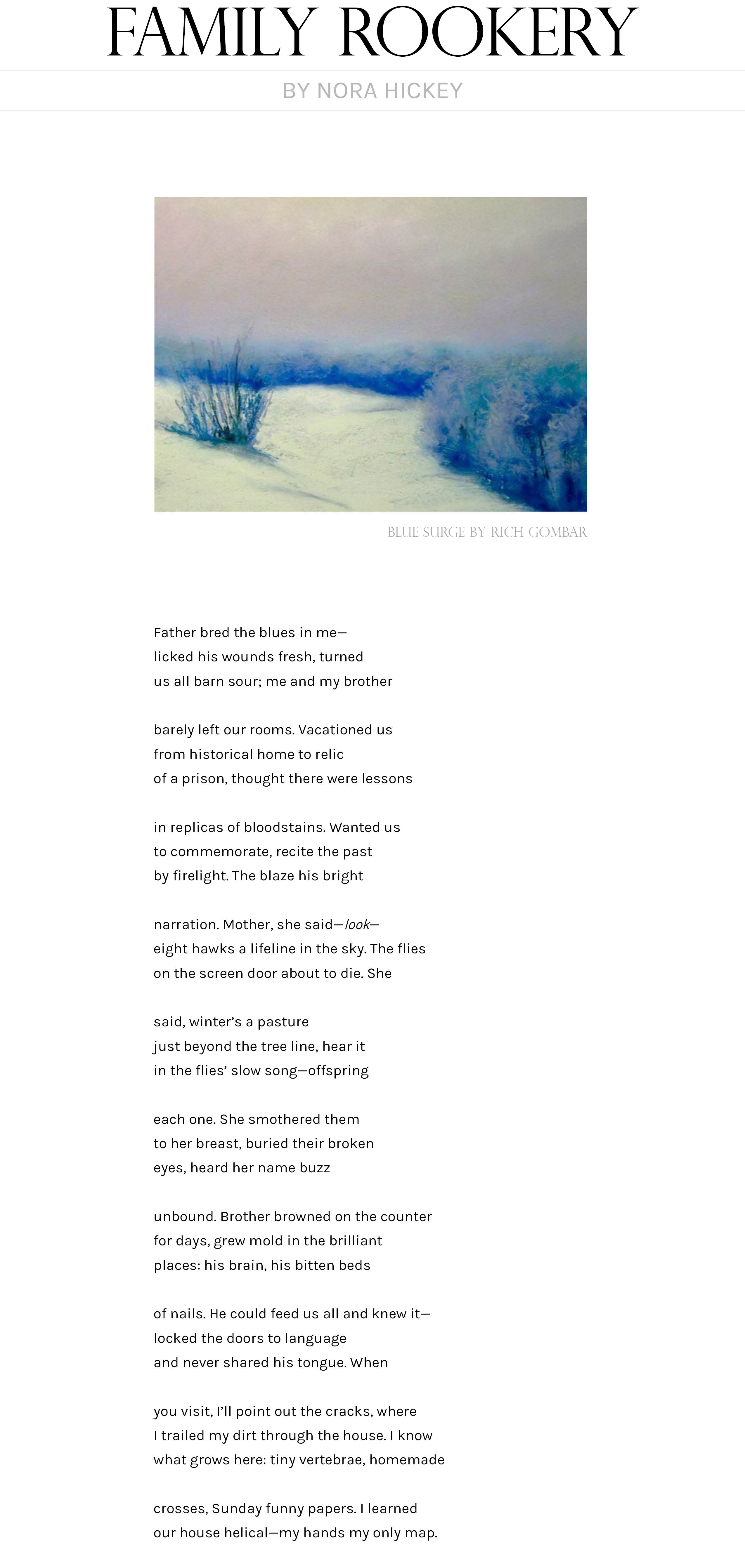 Family Rookery by Hickey