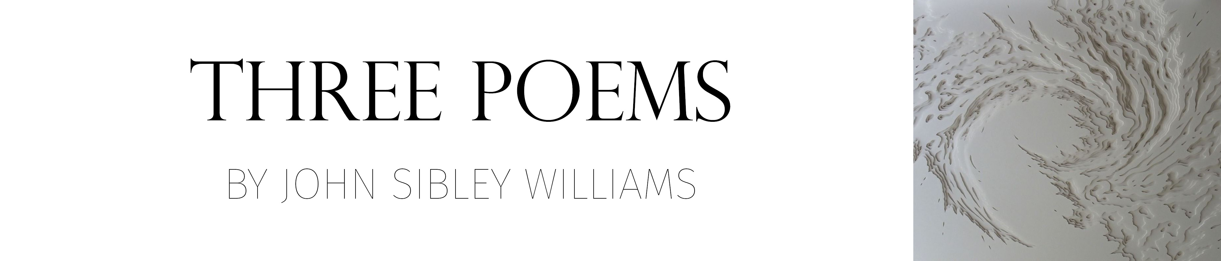 POETRY Sibley Williams